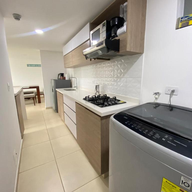La vida es bella Hermoso apartamento con Piscina -Turco- Central - Apartamento de 2 dormitorios con vistas a la piscina - 3