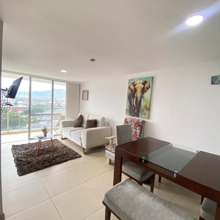 La vida es bella Hermoso apartamento con Piscina -Turco- Central - Apartamento de 2 dormitorios con vistas a la piscina - 32