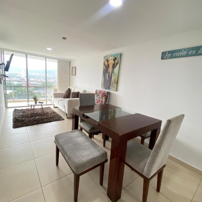 La vida es bella Hermoso apartamento con Piscina -Turco- Central - Apartamento de 2 dormitorios con vistas a la piscina - 33