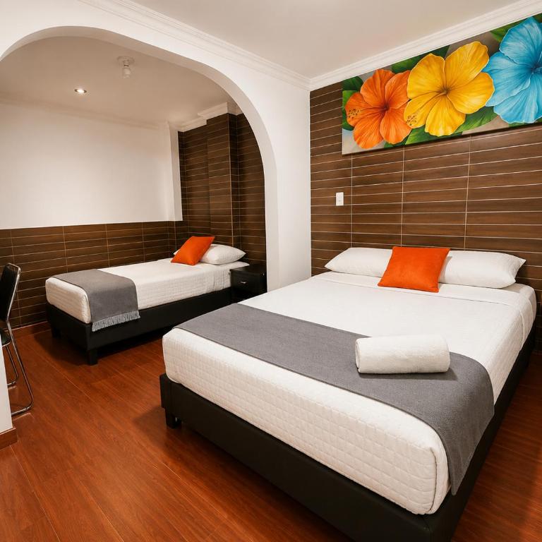 Hotel Ejecutivo 63 In - Habitación Doble - 2 camas - 1