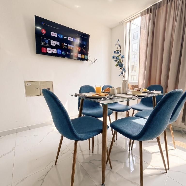Moderno apto low cost 15 min CC buena vista 2 TV con parqueadero comunal - Apartamento de 3 dormitorios - 11