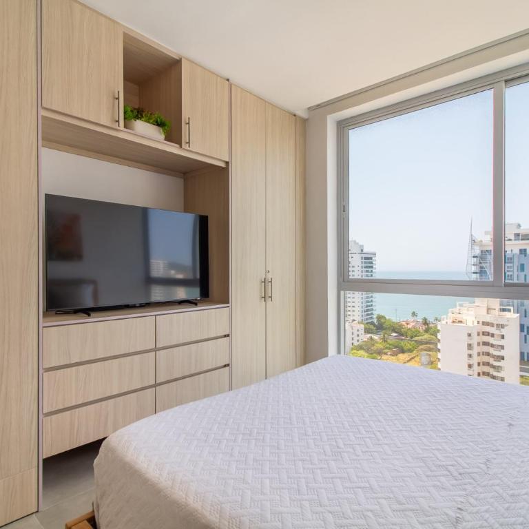 Salguero Suites, Playa Salguero Santa Marta - Apartment with Sea View - 5
