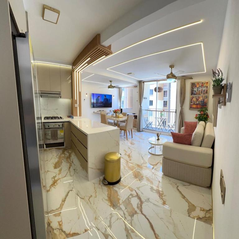 Lujoso Apartamento Con Piscina En Conjunto Cerrado - Apartamento de 2 dormitorios con vistas - 4