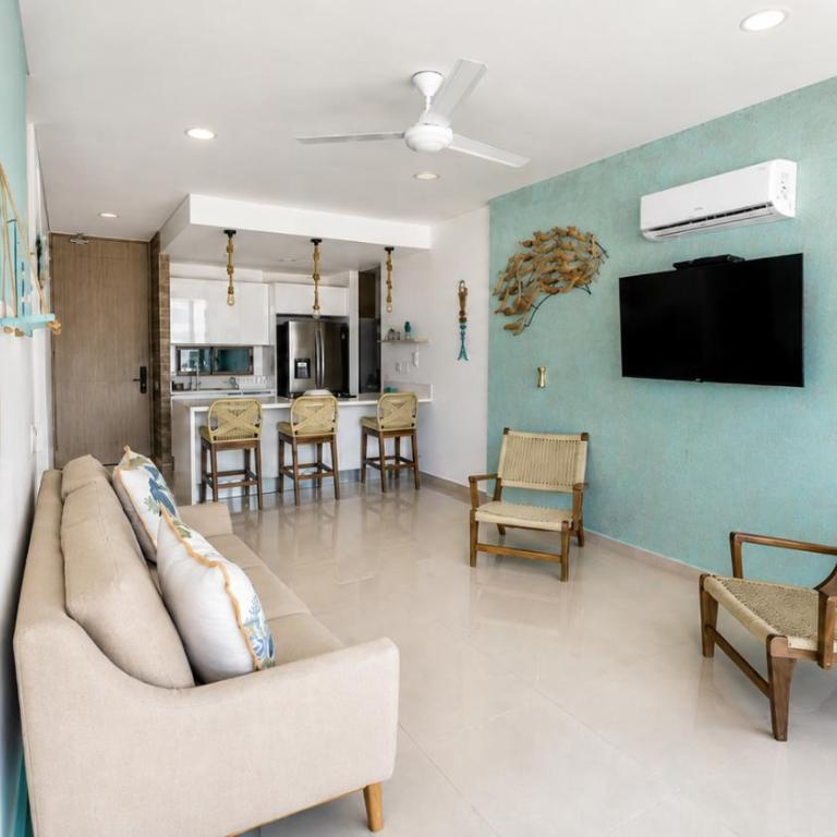 SAMARIA CLUB DE PLAYA by Santa Marta Playa Resort, Preciosos Apartamentos en el sector exclusivo de Pozos Colorados - Apartamento de 3 dormitorios - 13
