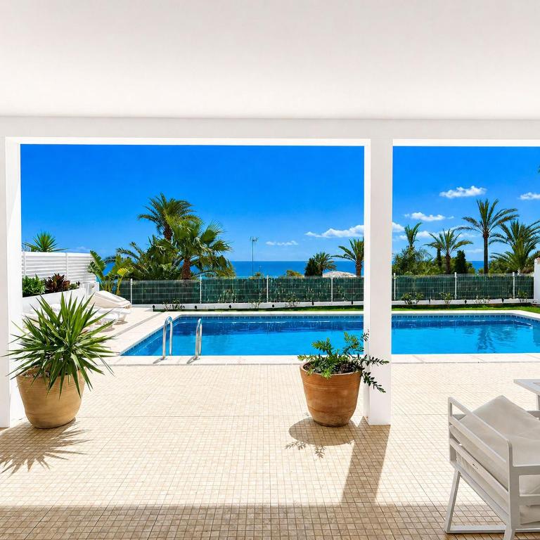 Preciosa villa con piscina, jardín y vistas al mar WIFI - Villa - 67