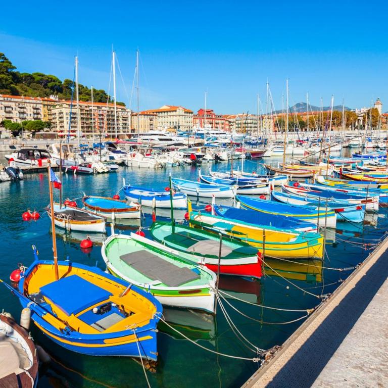 FLEUR- Cosy Studio, 200 Promenade des Anglais et Negresco, wifi, climatisation- calme - Appartement 1 Chambre - 35
