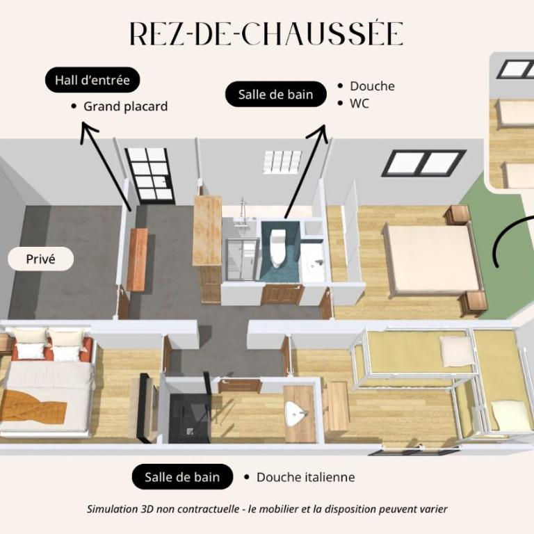 Havre de paix face au lac - Jardin, bain nordique & BBQ - Maison 2 Chambres - 40