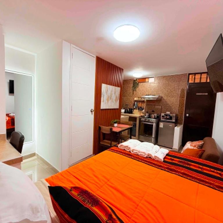 Studio Apartment - Apartamento Estudio - 1 cama doble - 3