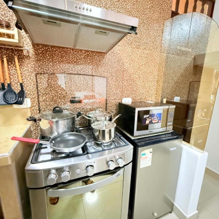 Studio Apartment - Apartamento Estudio - 1 cama doble - 4