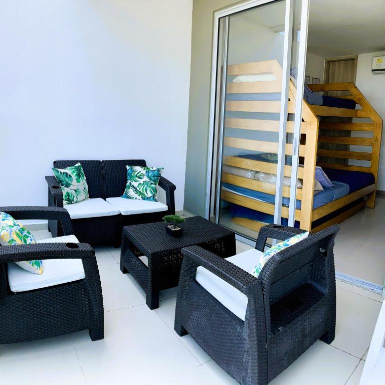 BlueMar Cartagena - Two-Bedroom Apartment with Sea View - 30