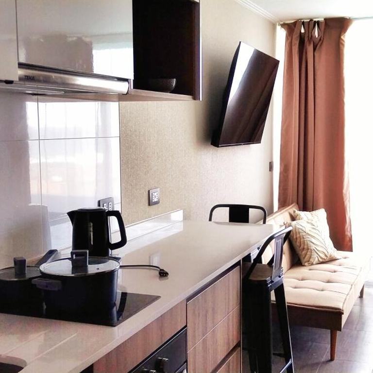 Pacifico dpto frente al mar en peninsula Cavancha - One-Bedroom Apartment - 2