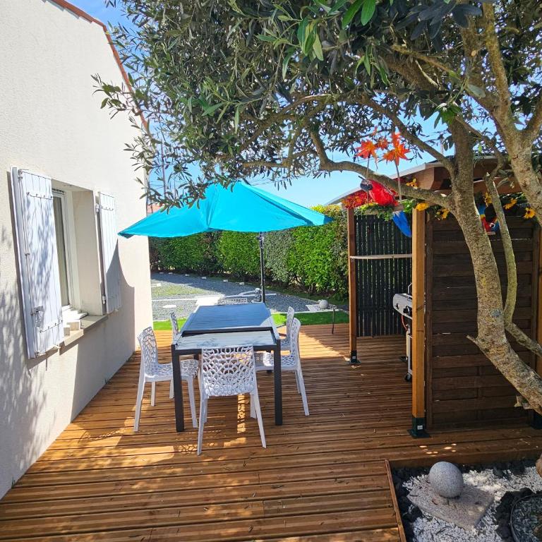 Maison de plain-pied jardin calme - 6 pers. - FR-1-71-112 - Casa - 22