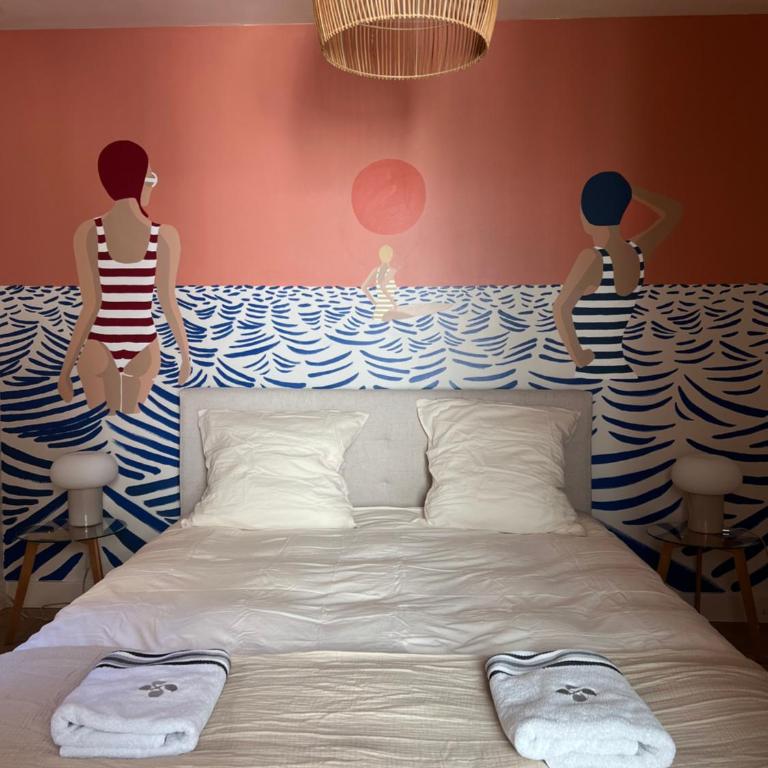 Charming apartment city center-Grande Plage 5 min walking - Appartement 2 Chambres - 7