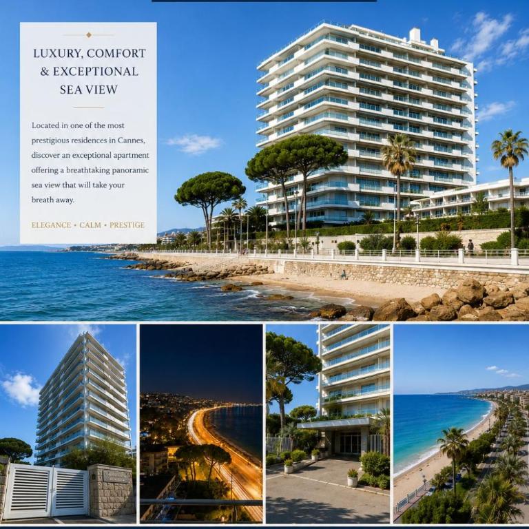 Cannes Apt 3 Baths Sea View Terrace - Appartement - 10