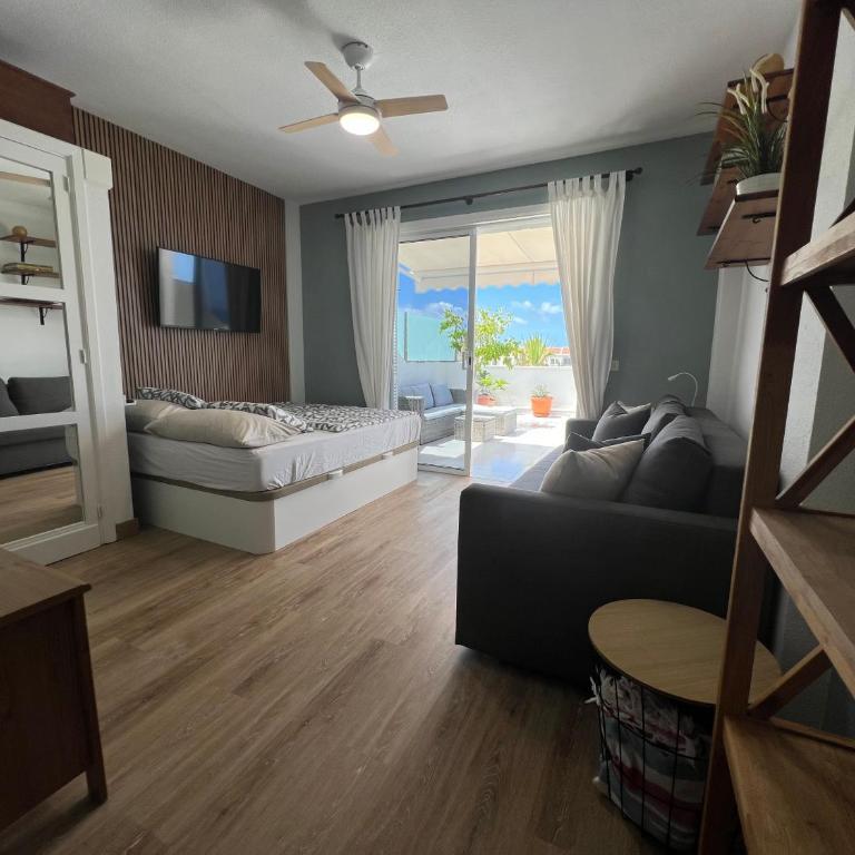 Studio apartment with large terrace and ocean view - Apartamento de 1 dormitorio - 17