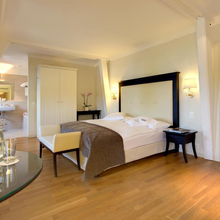 Château d'Ouchy - Deluxe room lake view - 3