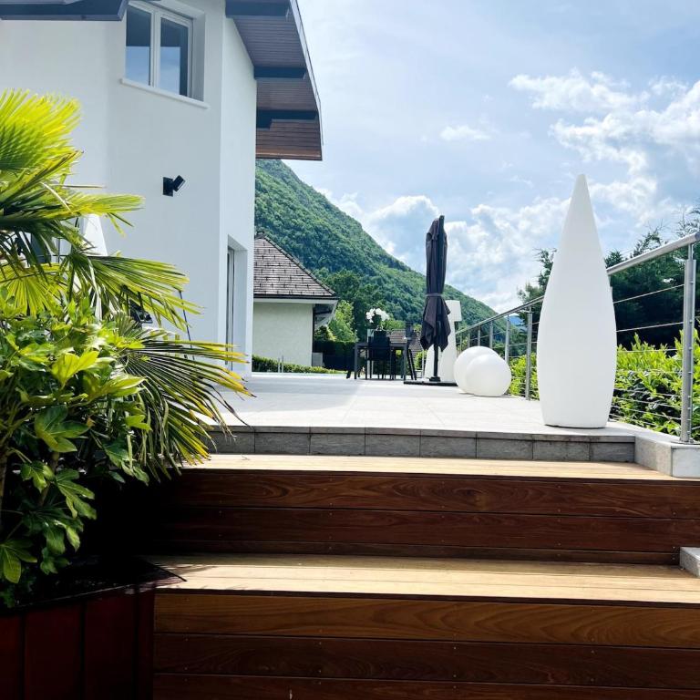 villa au calme avec piscine et vue sur le lac - Villa mit 3 Schlafzimmern - 3