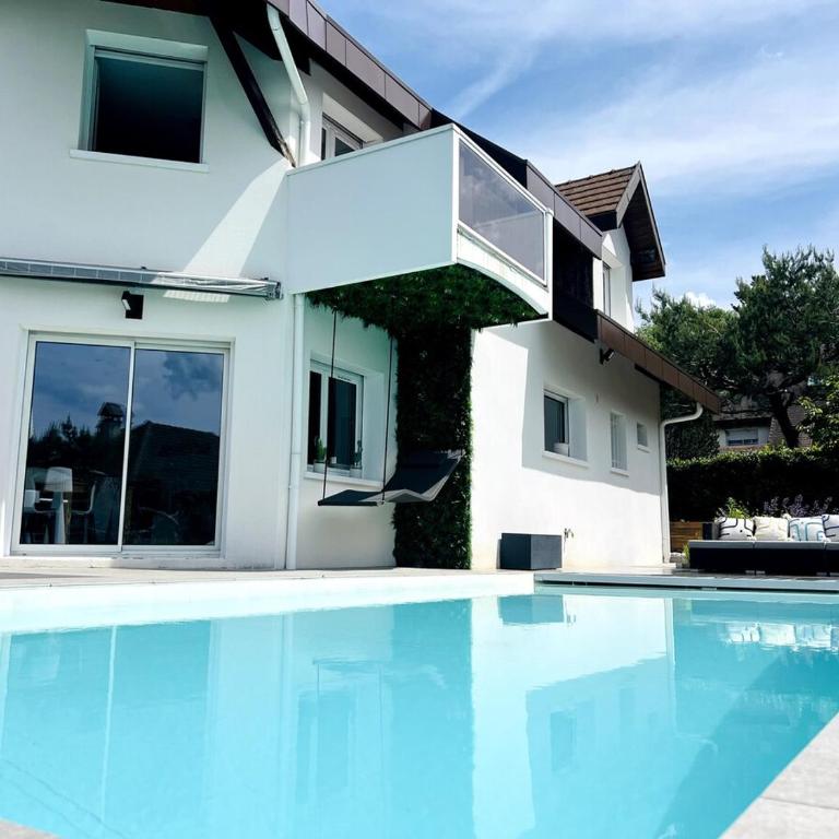villa au calme avec piscine et vue sur le lac - Villa mit 3 Schlafzimmern - 12