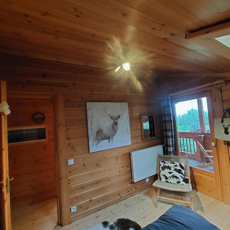 Magnifique chalet , 10 personnes, vue panoramique, bain nordique - Chalet - 23