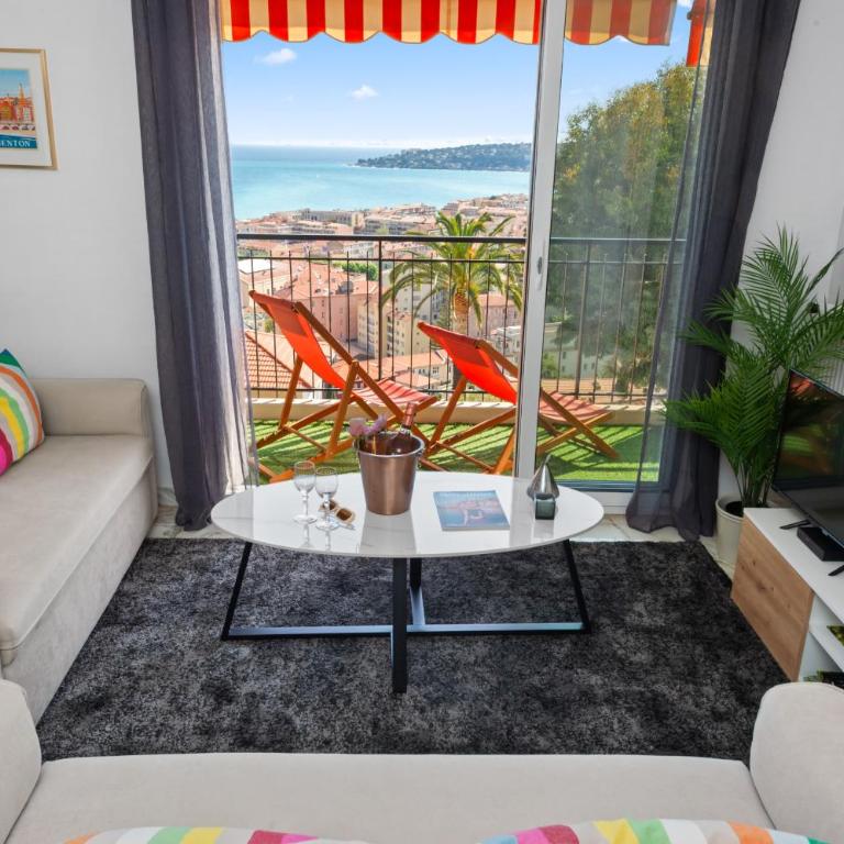 Appartement 4 personnes avec magnifique vue mer - Apartment mit 1 Schlafzimmer - 9
