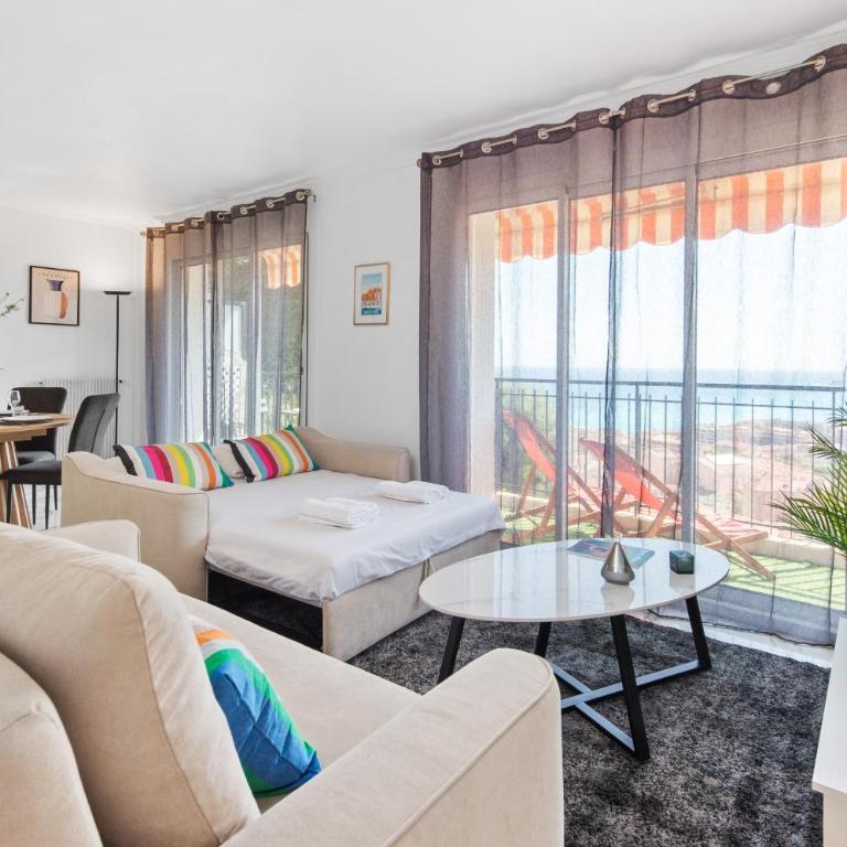 Appartement 4 personnes avec magnifique vue mer - Apartment mit 1 Schlafzimmer - 11