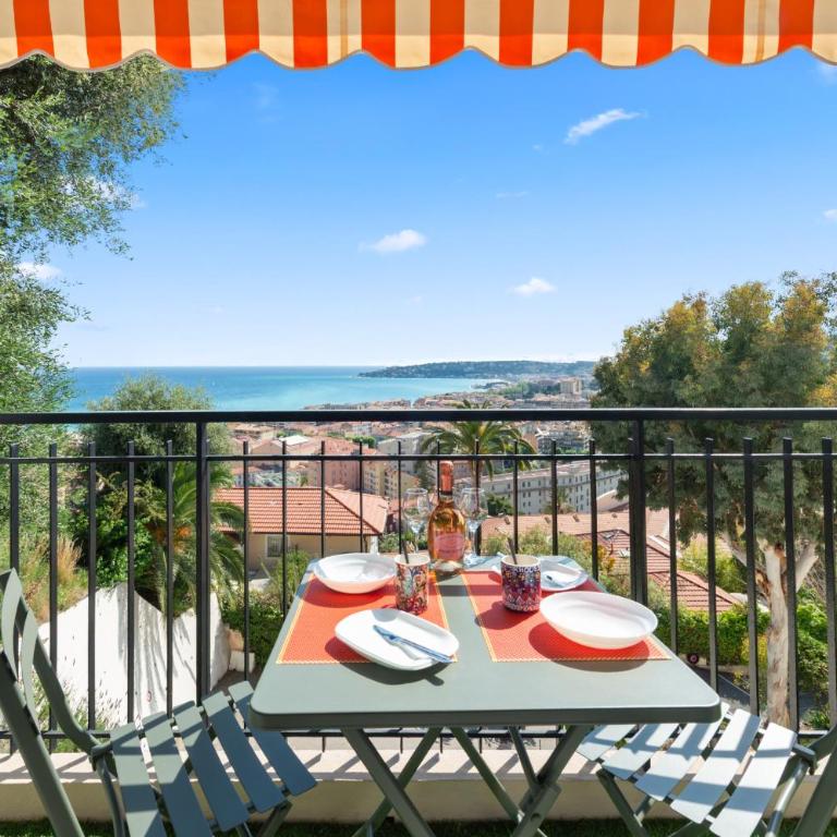 Appartement 4 personnes avec magnifique vue mer - Apartment mit 1 Schlafzimmer - 5