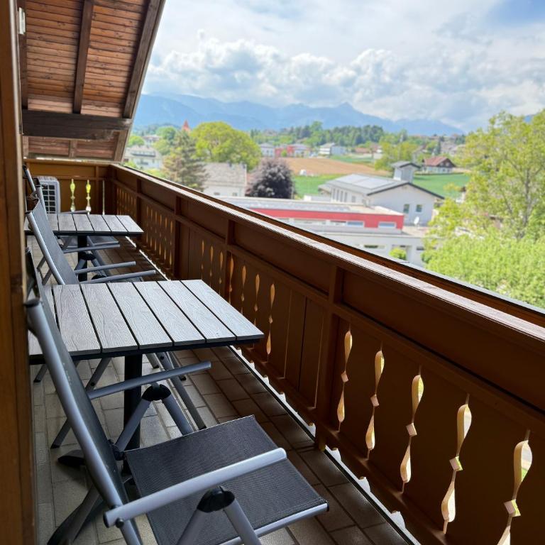 Haus Seerose - Apartment mit 1 Schlafzimmer, Balkon und Bergblick - 5