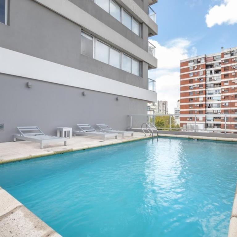 hermoso apartamento con vistas espectaculares en nuñez - Apartamento de 1 dormitorio - 4
