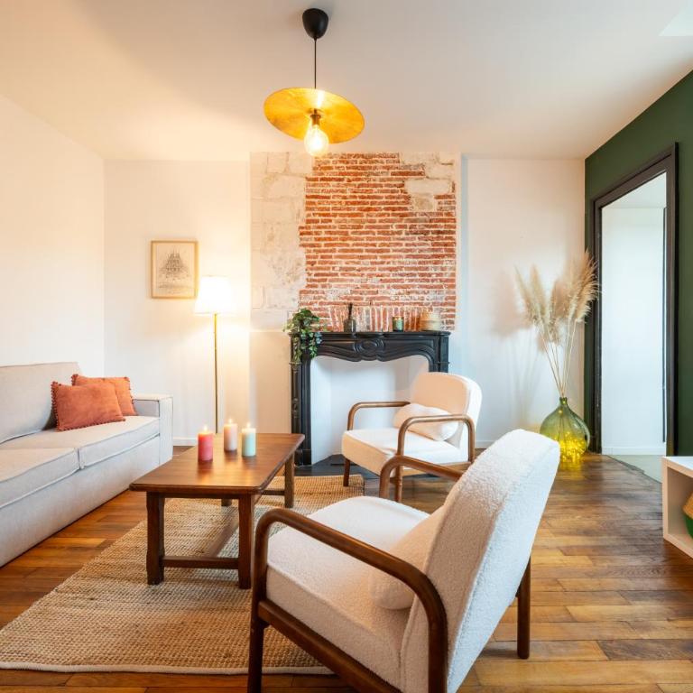 La Terrasse des Sacres au pied de la Cathédrale - Apartment mit 2 Schlafzimmern - 21