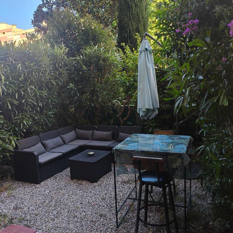 Home2Sea - Piscine, Jardin, studio cabine, 1 canapé lit convertible 2 ADULTES, 1 lit superposé triple 3 ENFANTS ou ADOS - Appartement 1 Chambre - 15