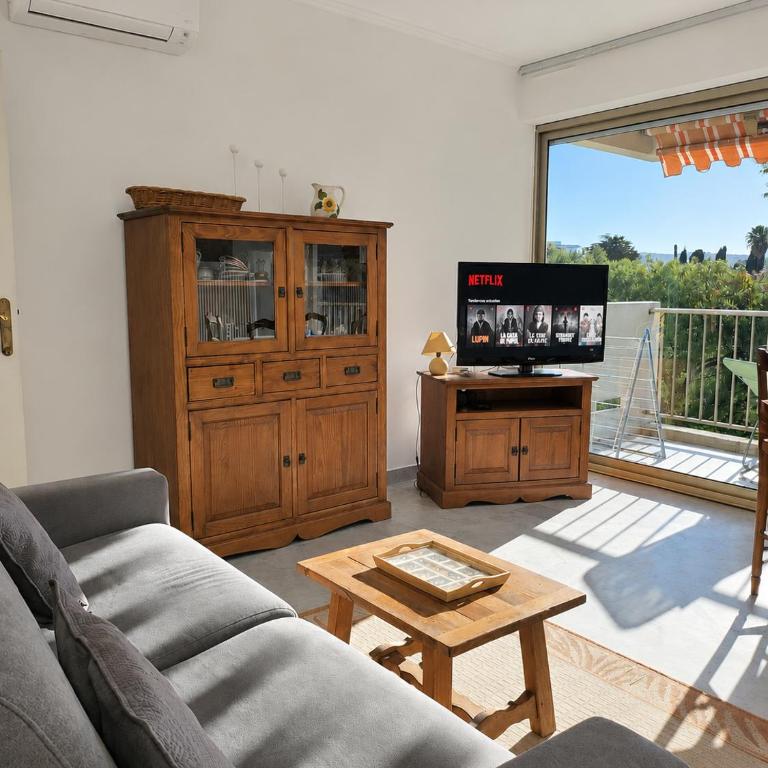 Le Petit Eden Piscine, Tennis, Ping Pong - Apartment mit 1 Schlafzimmer und Terrasse - 10