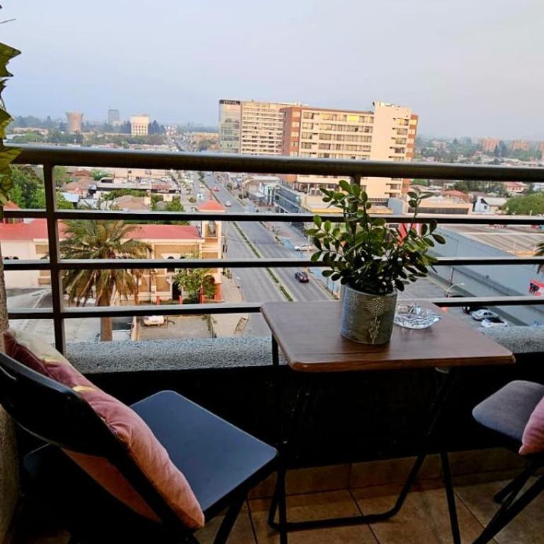 Vista espectacular en hermoso depto - Apartamento con vistas a la ciudad - 2