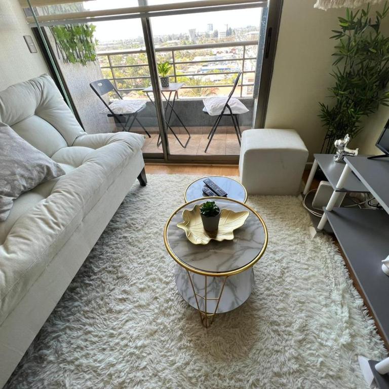 Vista espectacular en hermoso depto - Apartamento con vistas a la ciudad - 8