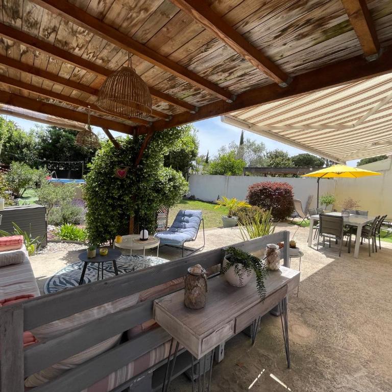 Villa plein sud, piscine & pétanque pour 7 personnes - Villa con 3 Camere da Letto - 1