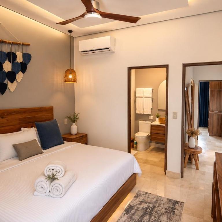 Jungle Guardian - Rooftop Pool & Beach Club in Zona Hotelera Tulum - Two-Bedroom Apartment with Private Pool - 3