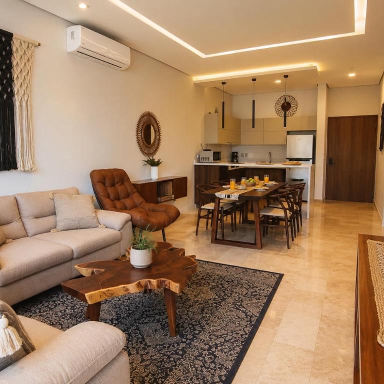 Jungle Guardian - Rooftop Pool & Beach Club in Zona Hotelera Tulum - Two-Bedroom Apartment with Private Pool - 1