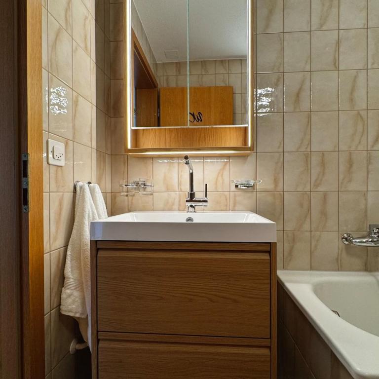 Mountain View Apartment near Brig Station, self check-in - Apartment mit 1 Schlafzimmer - 13