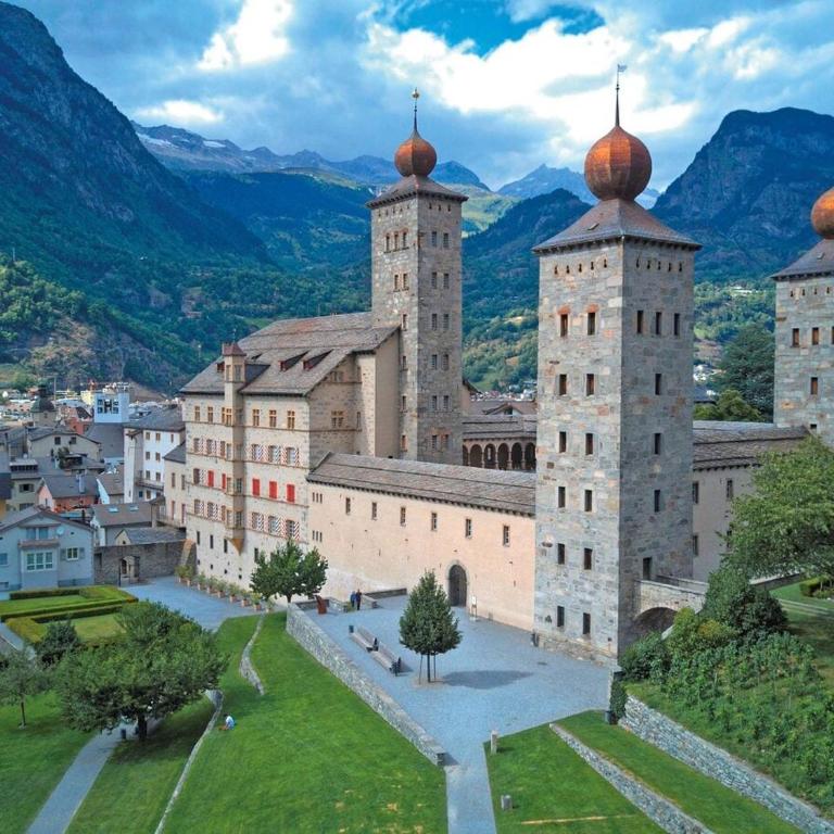 Mountain View Apartment near Brig Station, self check-in - Apartment mit 1 Schlafzimmer - 12