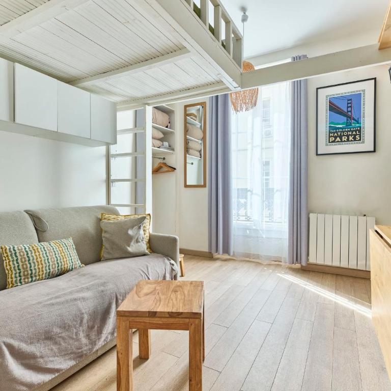 Opéra 9e Studio cosy avec mezzanine géré par Mey Agency - Appartement 2 Chambres - 2