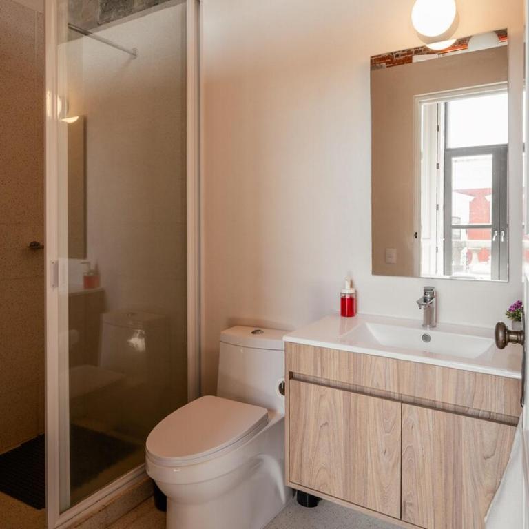 Loft #110 Centro Histórico con Balcones y Terraza Compartida Vista Panorámica - Apartamento de 1 dormitorio - 2