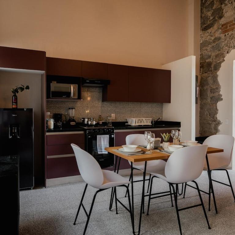 Loft #110 Centro Histórico con Balcones y Terraza Compartida Vista Panorámica - Apartamento de 1 dormitorio - 12