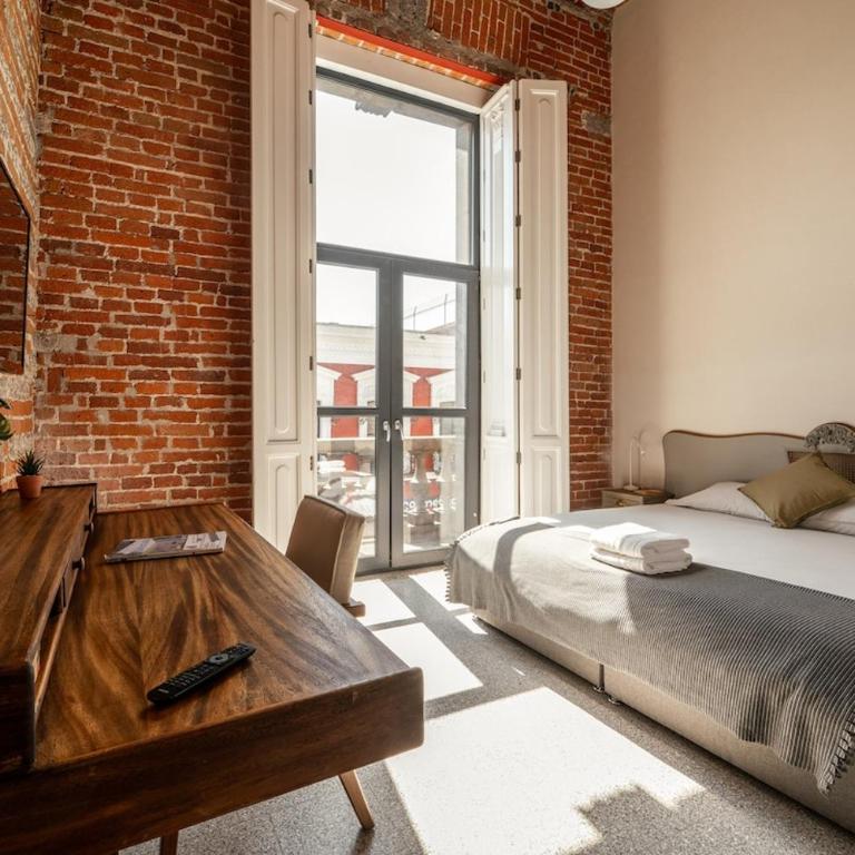 Loft #110 Centro Histórico con Balcones y Terraza Compartida Vista Panorámica - Apartamento de 1 dormitorio - 19