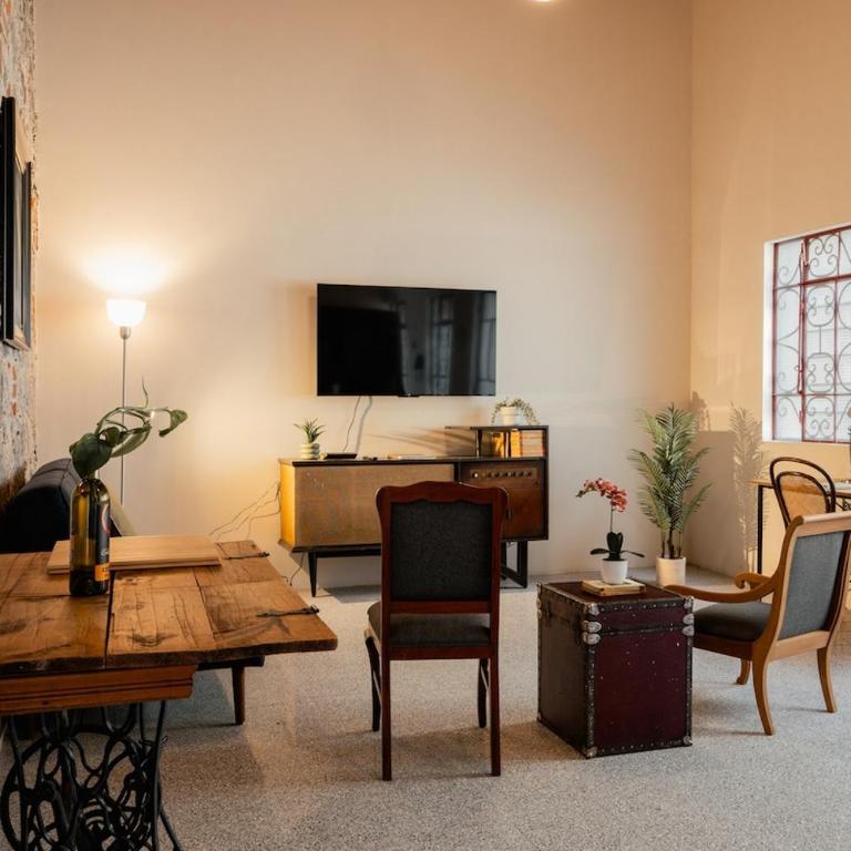 Loft #110 Centro Histórico con Balcones y Terraza Compartida Vista Panorámica - Apartamento de 1 dormitorio - 25