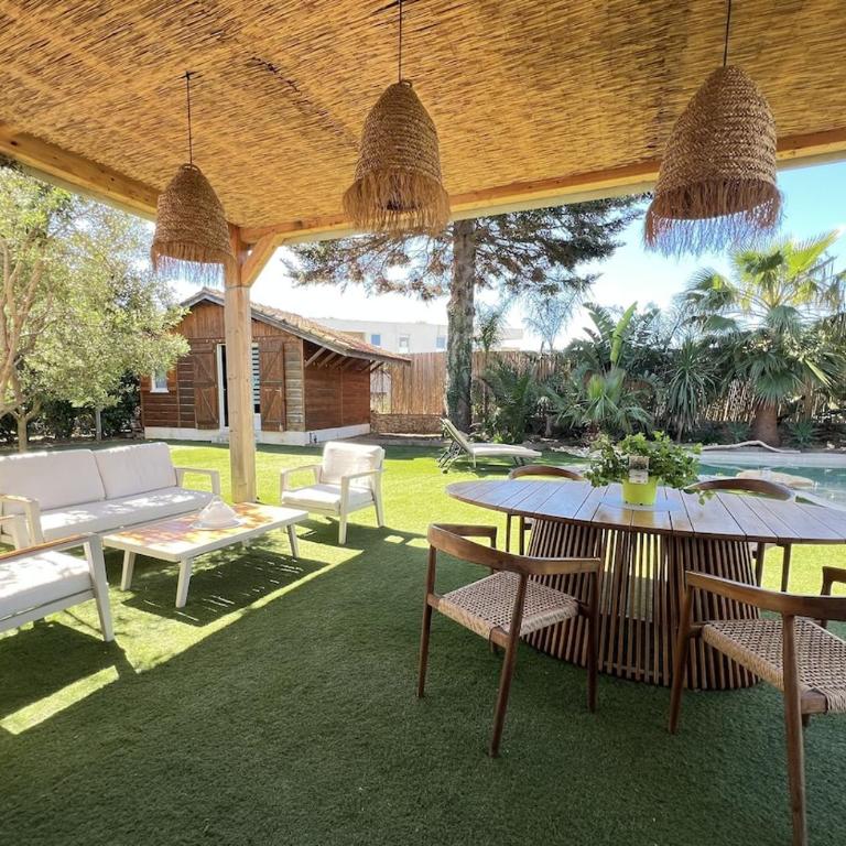 Piscine et jardin 600m2 au cœur de Hyères - Villa mit 3 Schlafzimmern - 1