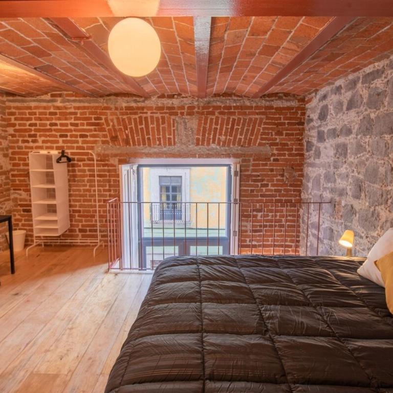 Loft #112 Centro Histórico con Balcones y Terraza Compartida Vista Panorámica - Apartamento de 1 dormitorio - 2