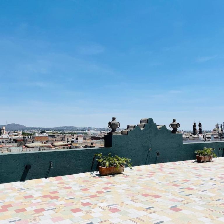 Loft #112 Centro Histórico con Balcones y Terraza Compartida Vista Panorámica - Apartamento de 1 dormitorio - 10
