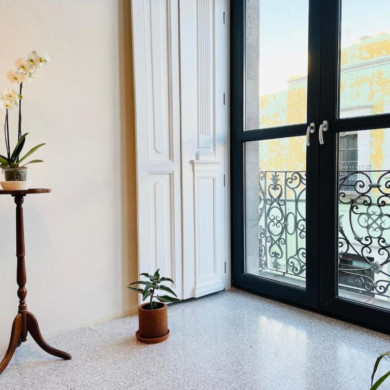 Loft #112 Centro Histórico con Balcones y Terraza Compartida Vista Panorámica - Apartamento de 1 dormitorio - 23
