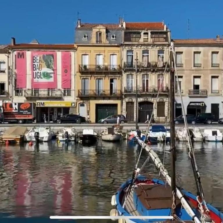 Appartement Sète Corniche proche plage - Terrasse, Parking, Clim, WiFi - Apartment mit 2 Schlafzimmern - 12