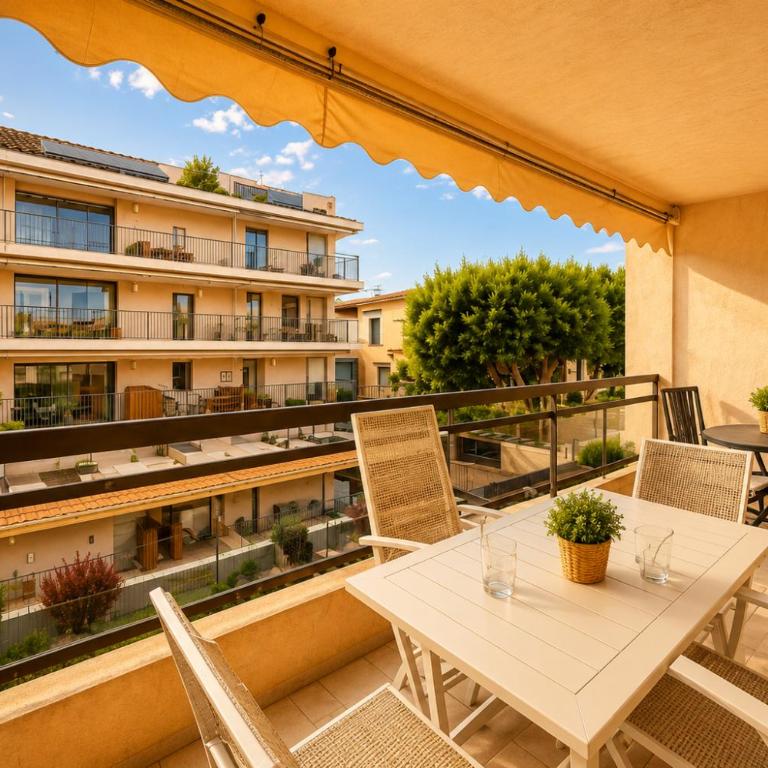 FRGK Athena Palm Beach 1BR Terrace, AC & Ultra-Fast Wi-Fi - Appartement 1 Chambre avec Terrasse - 1