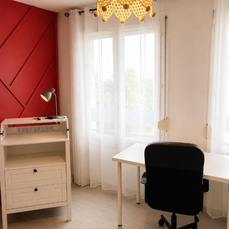 Appartement élégant & lumineux 100 m2 - 3 chambres - 2 balcons - 7 min du centre-ville Reims - Appartamento con 3 Camere da Letto - 15